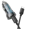 АЗП Hoco Z47A Type-C to Type-C USB + USB-C PD/QC 30W 3A