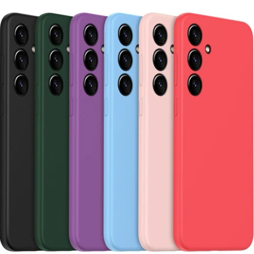 Чохол COVER SILK CH for Samsung S24 FE із захистом камери