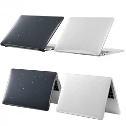 Чохол HardShell Glitter for MacBook  Air 13.6" (A2681) M2 2022 / (A3113) M3 2024