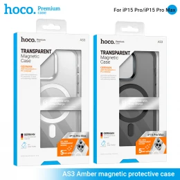 Чохол Hoco AS3 Amber Protective  for Apple for iPhone 15 Pro with MagSafe