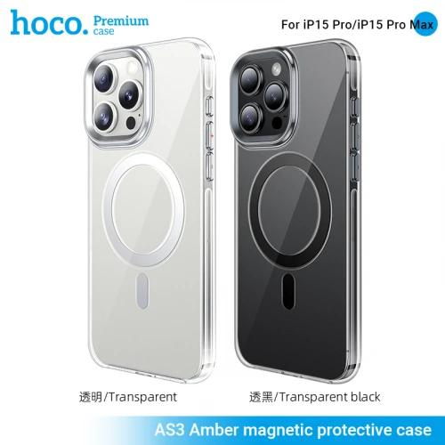 Чохол Hoco AS3 Amber Protective  for Apple for iPhone 15 Pro with MagSafe