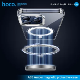Чохол Hoco AS3 Amber Protective  for Apple for iPhone 15 with MagSafe
