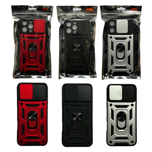 Чохол протиударний з кільцем for Apple for iPhone 16 Pro Max захист камери