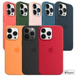 Чохол Silicone Case 1:1 for Apple iPhone 14 Pro Max with MagSafe animation