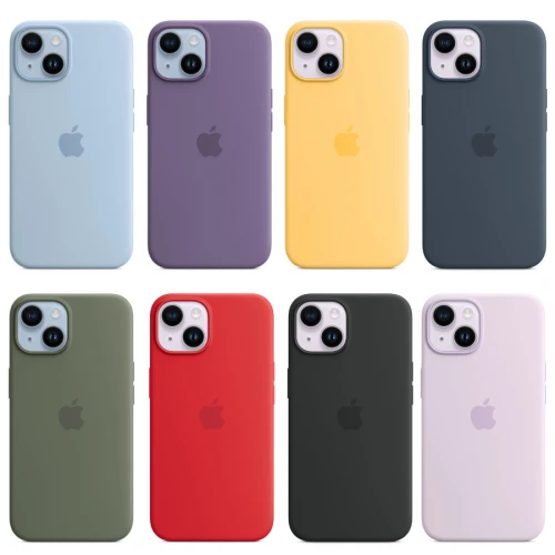 Чохол Silicone Case 1:1 for iPhone 15 for Apple with MagSafe