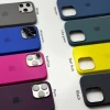 Чохол Silicone Case 1:1 for Apple for iPhone 16 with MagSafe animation з кнопкою