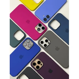 Чохол Silicone Case 1:1 for Apple for iPhone 16 with MagSafe animation з кнопкою