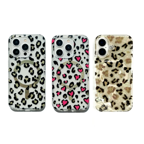 Чохол TPU CASE LAB Candy Leopard for Apple for iPhone 15 with MagSafe