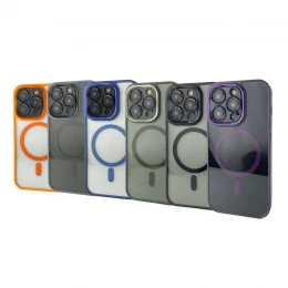 Чохол TPU CASE LAB Clear Color Case for Apple for iPhone 15 Pro with MagSafe захист камери