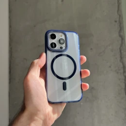 Чохол TPU CASE LAB Metall Lens Case for Apple for iPhone 15 Pro Max with MagSafe
