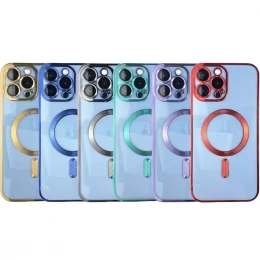 Чохол TPU Shining Board for Apple for iPhone 14 Pro with MagSafe захист камери