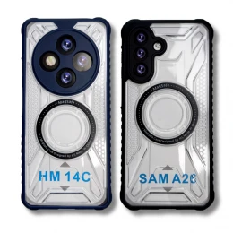 Чохол TPU CASE LAB Shockproof for Xiaomi Redmi Note 13 4G with MagSafe захист камери посилені кути