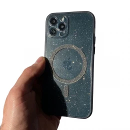 Чохол TPU Sequins Case for Apple for iPhone 14 Pro with MagSafe захист камери