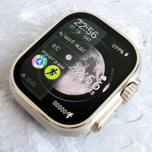 Годинник Smart Watch HK 8 Pro Max AMOLED HD 49mm