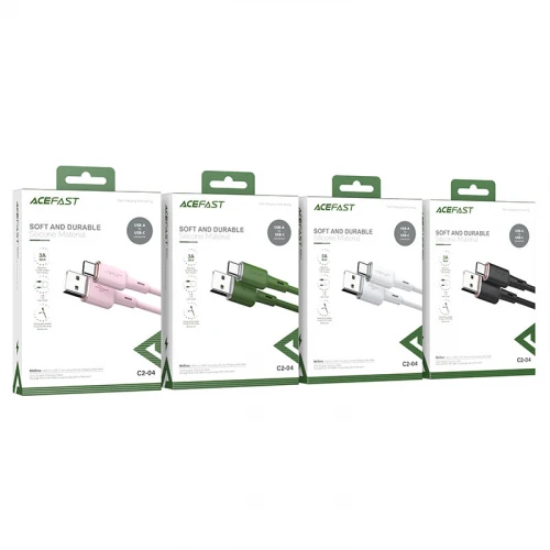 Кабель Acefast C2-04 3A USB to Type-C 1.2m