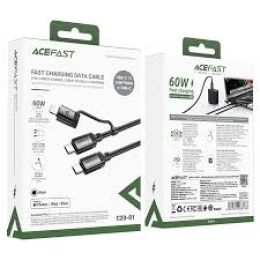 Кабель Acefast C20-01 30W Type-C to Type-C | Lightning 1.2m