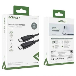 Кабель Acefast C3-03 3A Type-C to Type-C 1,2m