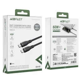 Кабель Acefast C8-03 60W Type-C to Type-C 1.2m