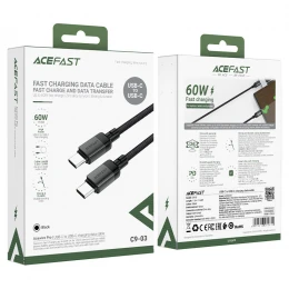 Кабель Acefast C9-03 60W Type-C to Type-C 1.2m