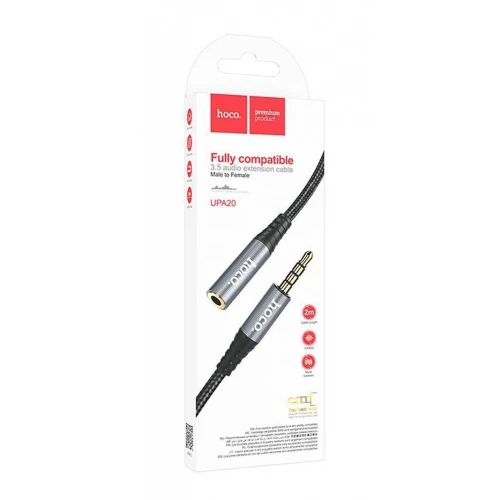 Кабель AUX Hoco UPA20 3.5 to 3.5 (P+M) 2m