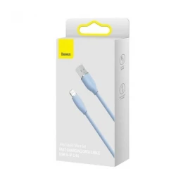 Кабель Baseus CAGD000003 Jelly 2.4A USB to Lightning 1,2m