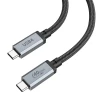 Кабель HD High Speed Hoco US05 100W Type-C to Type-C 1m
