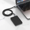 Кабель HD High Speed Hoco US05 100W Type-C to Type-C 1m
