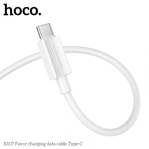 Кабель Hoco X107 Favor USB to Type-C 1m