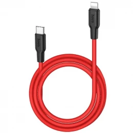 Кабель Hoco X21 Plus Silicone USB to Lightning 1m