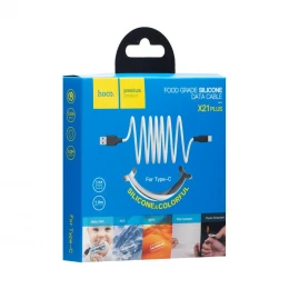 Кабель Hoco X21 Plus Silicone USB to Type-C 1m