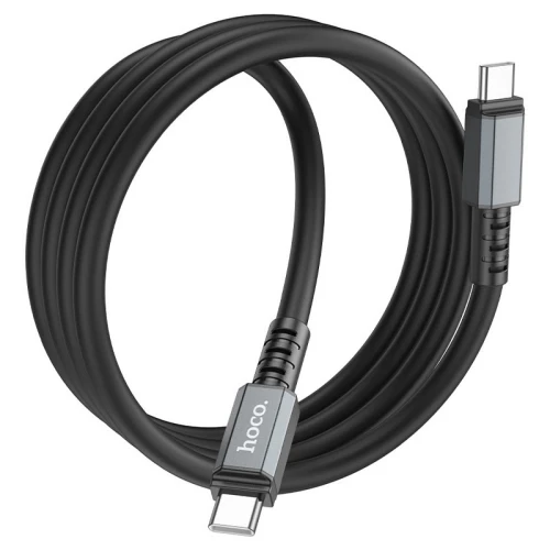 Кабель Hoco X85 Strength 60W Type-C to Type-C 1m