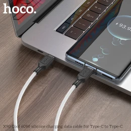 Кабель Hoco X90 Silicone 3A USB to Type-C 1m