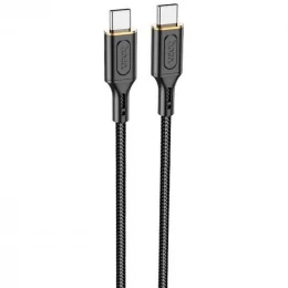 Кабель Hoco X95 Goldentop 60W Type-C to Type-C 1m