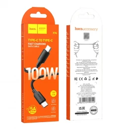 Кабель Hoco X96 Hyper 100W Type-C to Type-C 1m