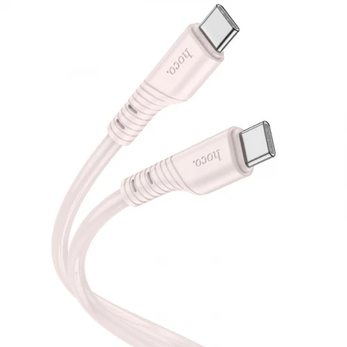 Кабель Hoco X97 Silicone 60W Type-C to Type-C 1m