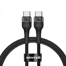 Кабель SENTEO Montes series ST-01 100W Type-C to Type-C 1m