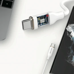 Кабель SENTEO SL-01 Silicone 100W Type-C to Type-C 1m