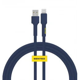 Кабель SENTEO SL-03 Silica Gel 3A USB to Lightning 1m