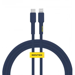 Кабель SENTEO SL-03 Silica Gel PD 3.0 Type-C to Lightning 1m