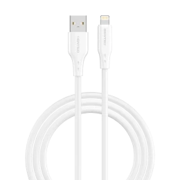 Кабель SENTEO SL-04 Embossed Silicone 2.4A USB to Lightning 1m