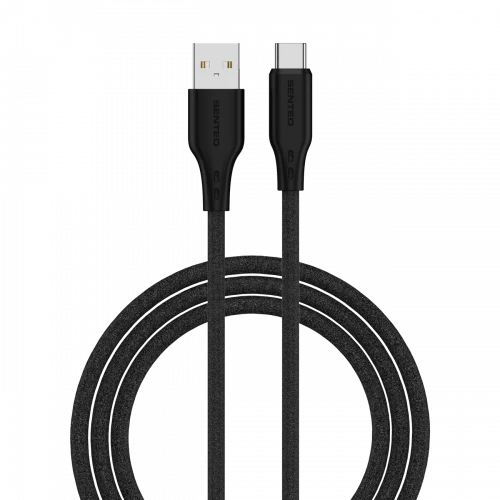 Кабель SENTEO SL-05 Foamed Silicone 3A USB to Type-C 1m