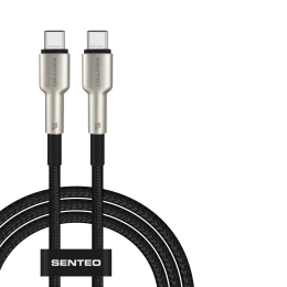Кабель SENTEO SM-03 Iron series 100W Type-C to Type-C 1m