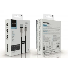 Кабель SENTEO SM-03 Iron series 18W 3A USB to Type-C 1m