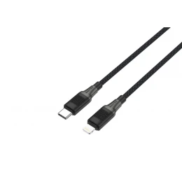 Кабель SENTEO SM-04 Eplosid series 30W Type-C to Lightning 1m