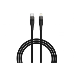Кабель SENTEO SM-05 Onyx series 30W Type-C to Lightning 1m