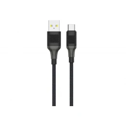 Кабель SENTEO SM-05 Onyx series 3A USB to Type-C 1m