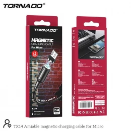 Кабель Tornado TX14 Magnetic USB to Micro 1m
