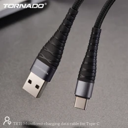 Кабель Tornado TX15 PD 60W Type-C to Type-C