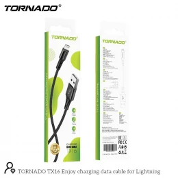 Кабель Tornado TX16 USB to Lightning 1m