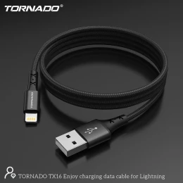 Кабель Tornado TX16 USB to Lightning 1m